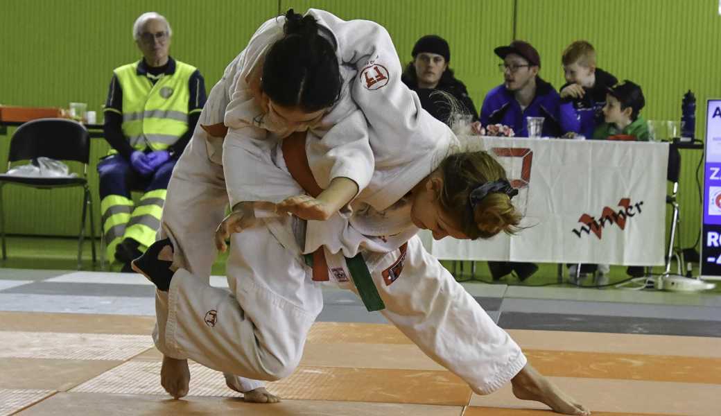 Helena Zäch gewann gegen Sina Alali nach zwölf Sekunden mit Ippon. 