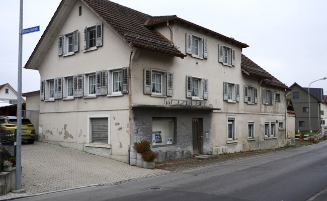 Gemeinde kauft die ehemalige Metzgerei an der Rheinstrasse