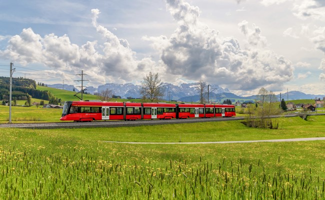 Infrastruktur wird erneuert, Busse ersetzen die Züge von und nach Gais