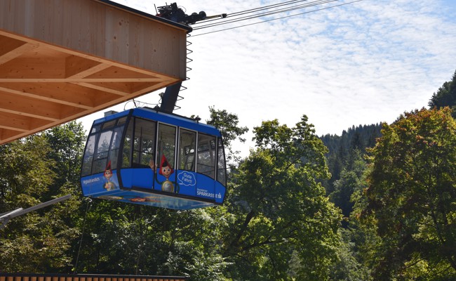 Nach Schreckmoment am Seil: die Karrenseilbahn ist ab 8. August wieder in Betrieb