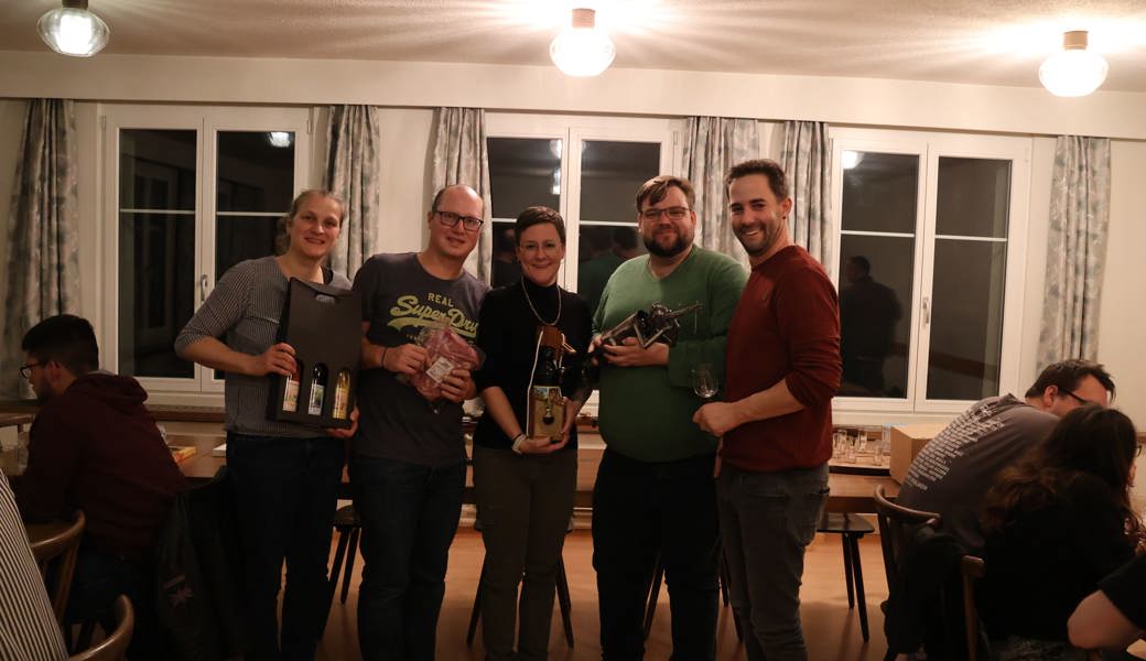 von links nach rechts: Maria Annaberger, Mirko Söner, Stefanie Zoller, Fabian Schwietering, Manuel Zoller