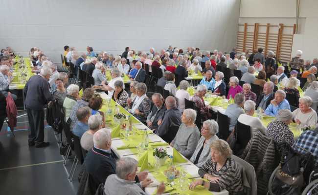 Besucheransturm beim Bernecker Altersnachmittag