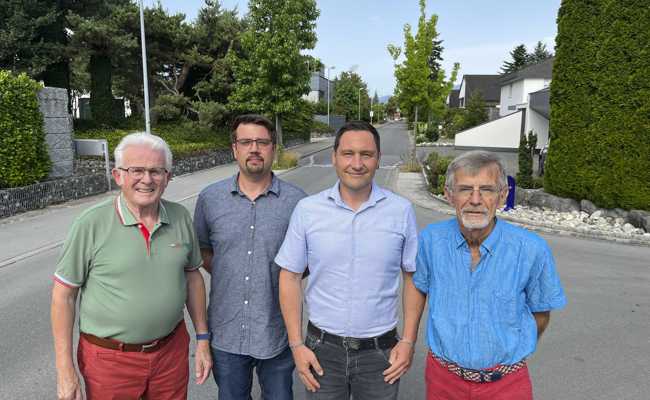 Der Verkehr auf der schmalen Strasse soll langsamer und den Lastwagen die Durchfahrt verboten werden