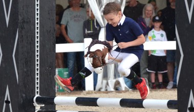 Das Hobby Horsing am Pfingstspringen war ein Publikumsmagnet