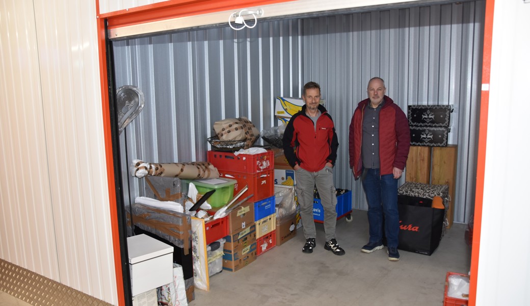 Immer mehr Menschen wollen ihren Hausrat temporär lagern: Lagerboxen halten im Rheintal Einzug