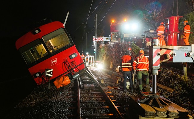 Gaiserbähnli-Entgleisung verlief glimpflich, St. Margrethen wählte einen SP-Gemeindepräsidenten