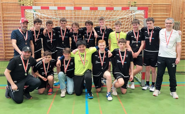Den U17-Handballern gelingt die Titelverteidigung nicht