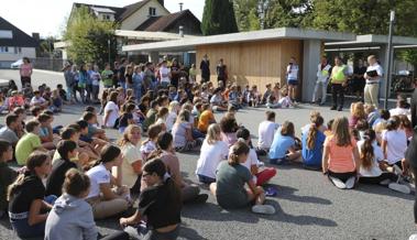 Schule Widnau übt den Ernstfall