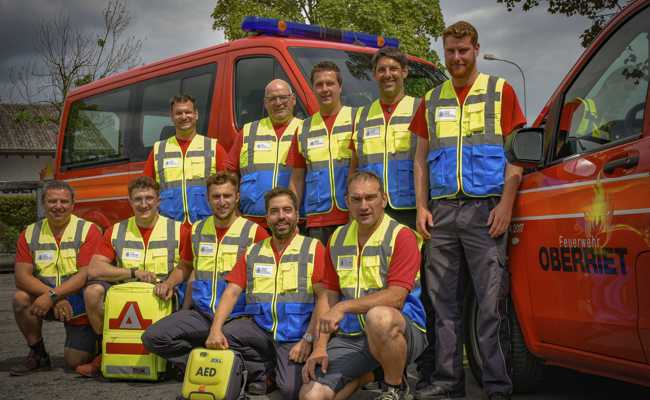 Jede Minute zählt: Oberrieter First Responder unterstützen Rettungsdienst