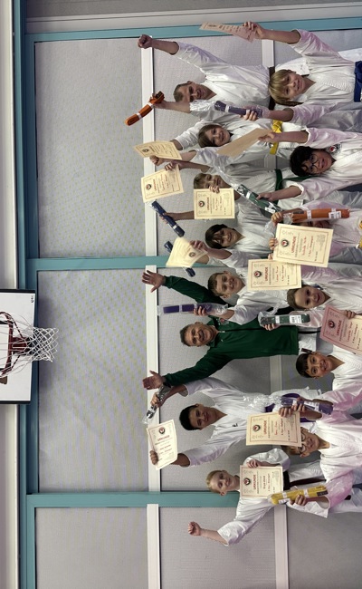 Erfolgreiche Gurtprüfungen an der Karateschule Altstätten