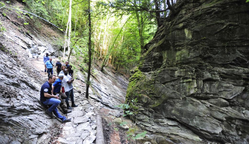 Der Unfall ereignete sich abseits des gut ausgebauten Wanderweges Waldpark – Mültobel – Lamern. Der Weg wurde 2017 instand gestellt von der Forstgemeinschaft Altstätten und Asylbewerbern des Empfangs- und Verfahrenszentrums Altstätten. 