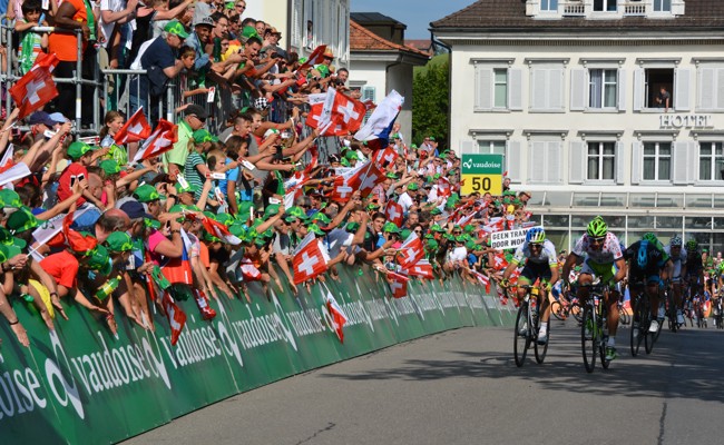 Heiden begrüsst die Tour de Suisse mit einem unvergesslichen Programm für Velofans