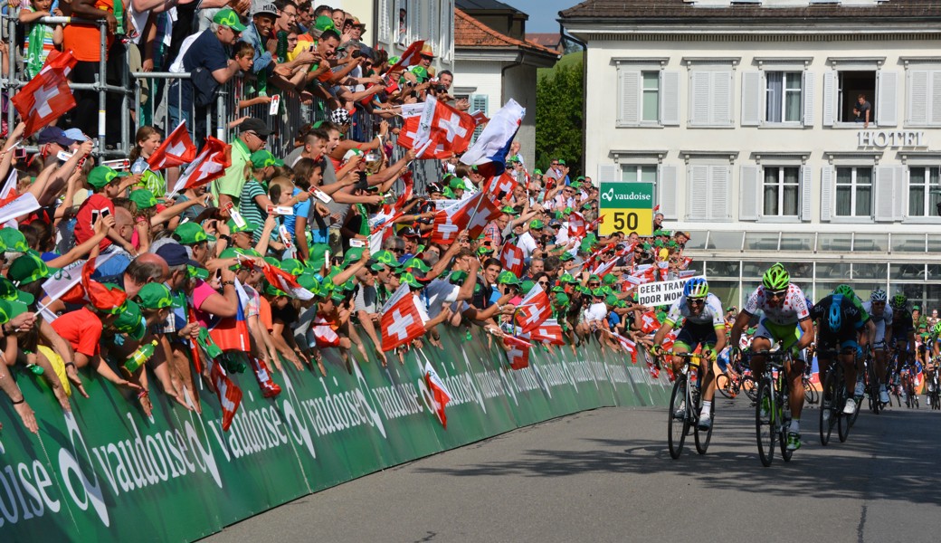 Heiden begrüsst die Tour de Suisse mit einem unvergesslichen Programm für Velofans