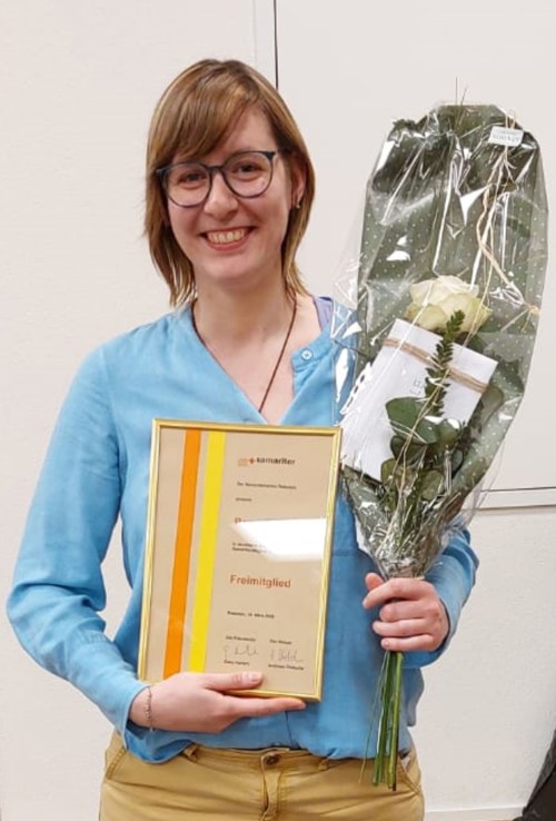 Pascale Mettler: 20 Jahre im Verein.