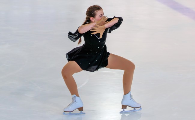 Medaillenregen für die Rheintaler Eisläuferinnen am Zubicup