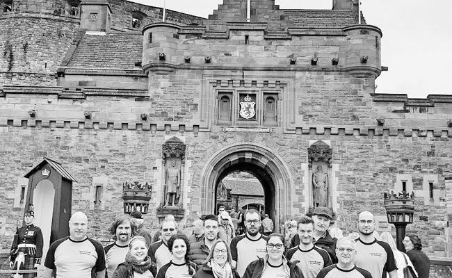 Jubiläumsreise führte nach Edinburgh