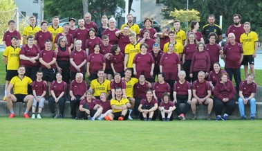 Das Miteinander stand beim Training miteinander im Vordergrund