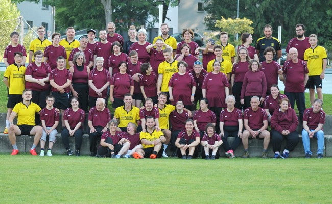 Das Miteinander stand beim Training miteinander im Vordergrund
