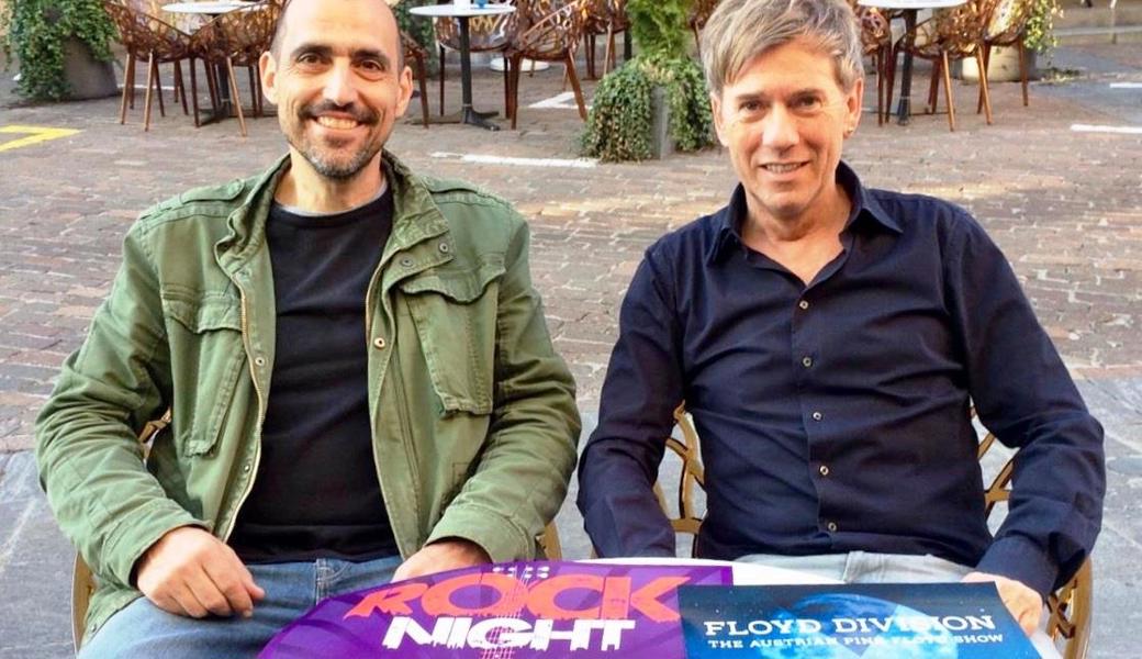 Präsident des Kulturvereins ist Martin Romer (links), dem OK für das Konzert von Dr. Feelgood steht Franz Götz vor.