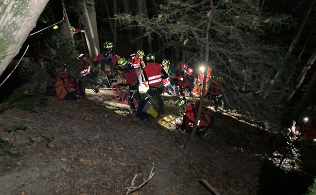 Kletterausflug endet für vier Tschechen mit schweren Folgen