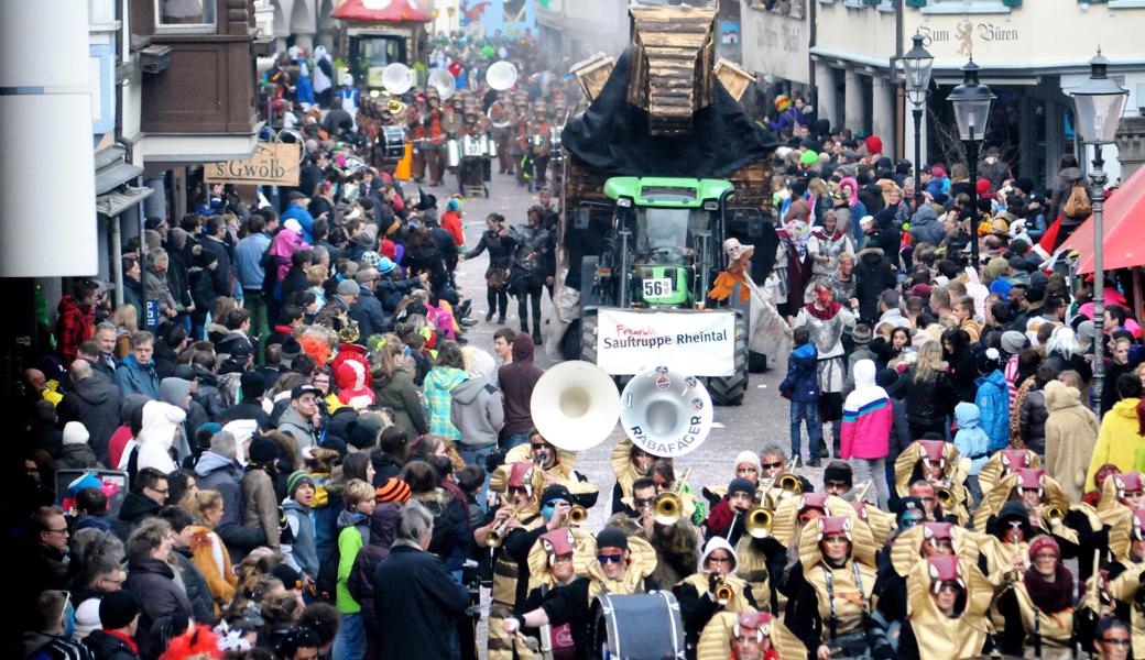 Solche Bilder von einem Fasnachtsumzug sind 2022 wohl eher unwahrscheinlich. 