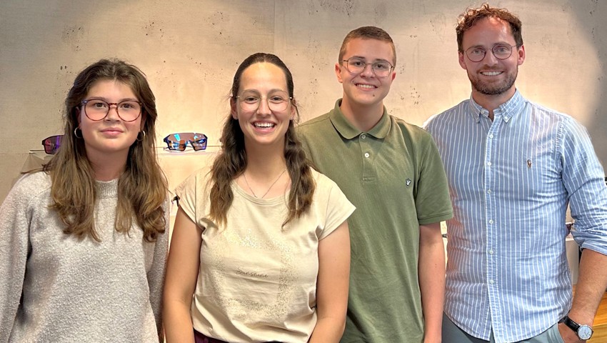 Auch sie gehören zu den Kühnis-Teams (von links): Lea Von Allmen, Lara Isenring, Max Loher und Roland Züger. Auch sie gehören zu den Kühnis-Teams (von links): Lea Von Allmen, Lara Isenring, Max Loher und Roland Züger.