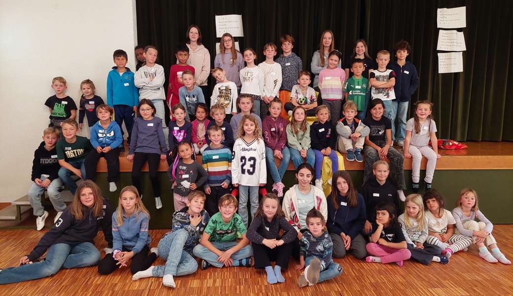 Über 50 Kinder machten mit bei den Äktschntagen Über 50 Kinder machten mit bei den Äktschntagen