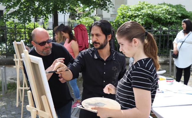 Kunst verbindet über Landesgrenzen