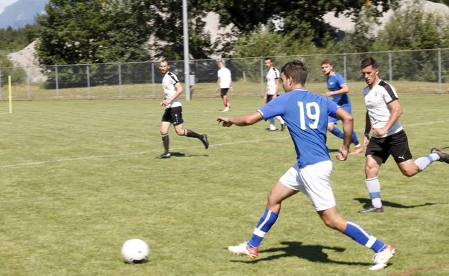 Auch beim Plauschturnier spielt der Ehrgeiz mit