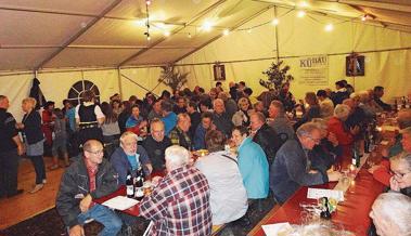 Gemütliches Mosti-Fest rund um die Mosterei Caviezel