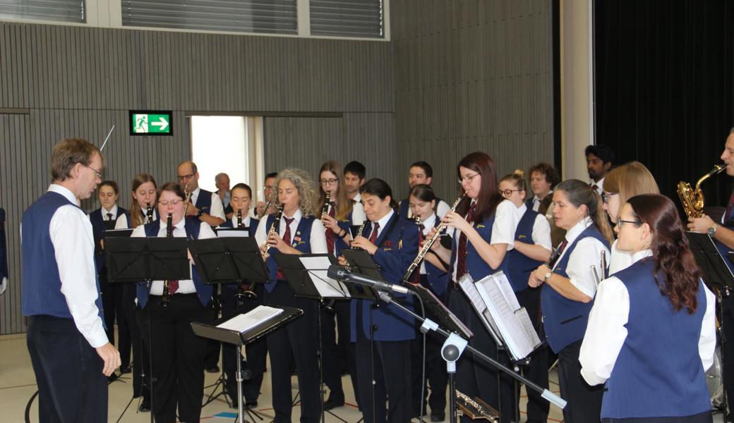 Der Musikverein Konkordia Au unterhielt das Publikum.