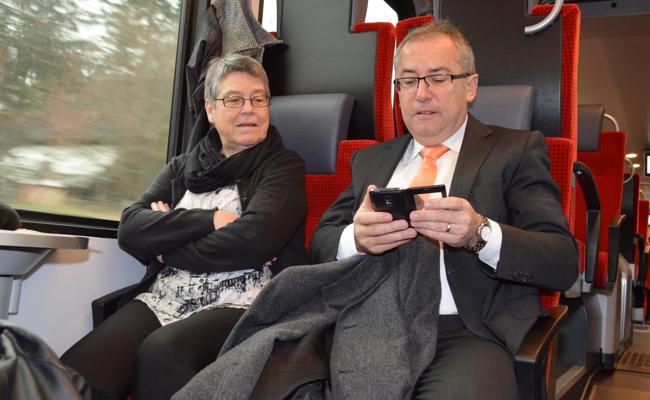 Ammann fordert Gratis-WLAN im Zug