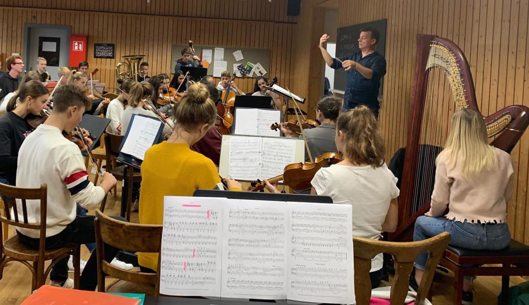 Das Jugendsinfonieorchester.