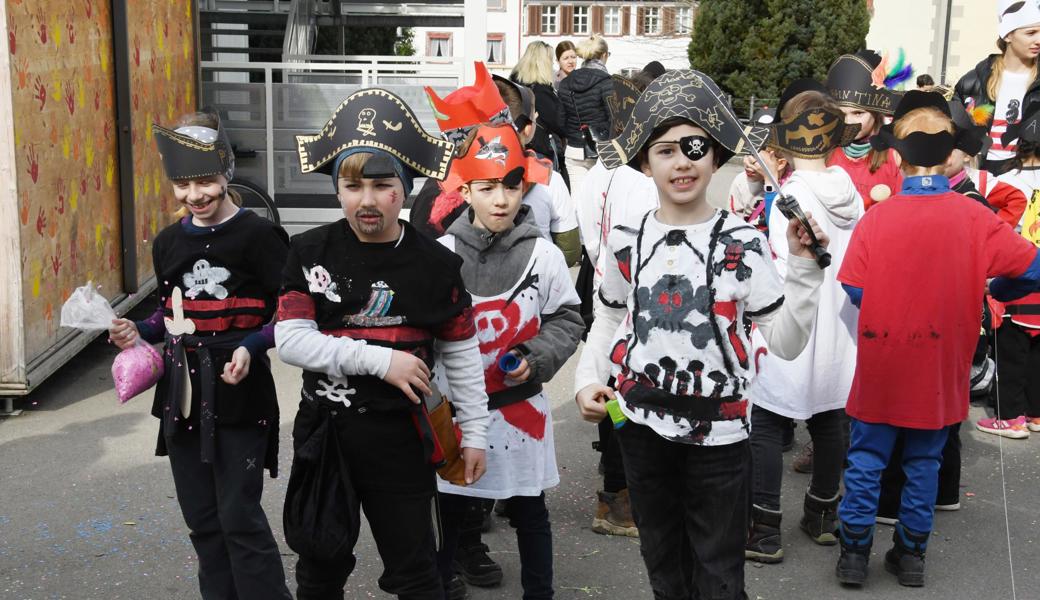 Mutig und furchteinflössend sind die Piraten.