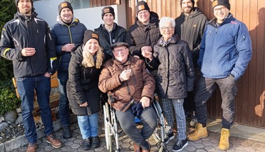 Die Band BlattaBrass war auf Spendentour