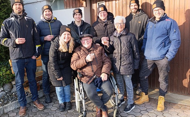 Die Band BlattaBrass war auf Spendentour