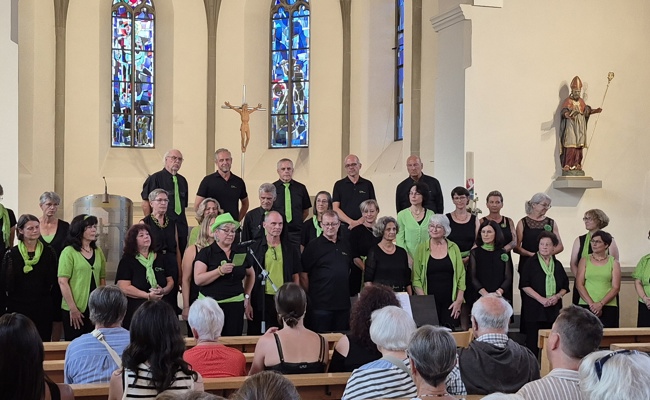 Kurzkonzert vor Sommerpause – Chor berichtet musikalisch von Naumburg