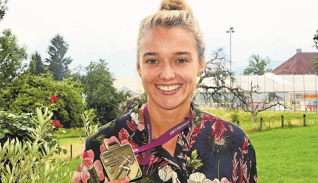 Mit der EM-Bronze ist Riccarda Dietsches Status auch an der Schule gestiegen. 