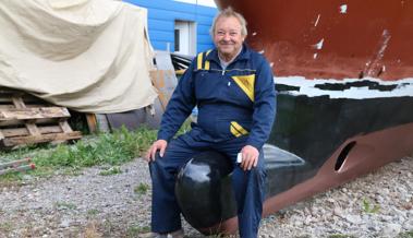 Ein Schiff hebt ab