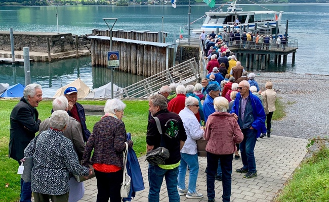 Spitex-Ausflug: Gemütliche Schifffahrt auf dem Walensee