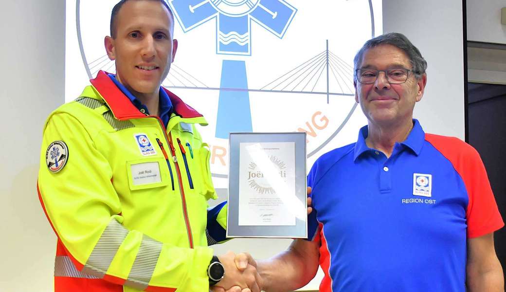 Der Rettungsschwimmer des Jahres 2025 stammt aus dem Rheintal