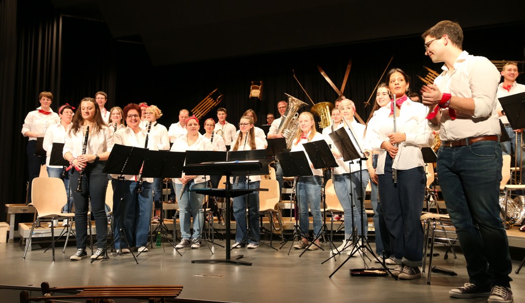 Musikverein verlieh dem Publikum mottogetreu Hochgefühle mit Partyhits