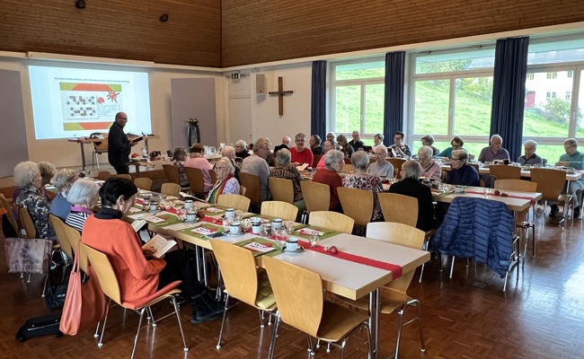 Erster ökumenischer Seniorennachmittag der Saison