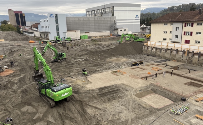 Grossbaustelle am Bahnhof: Das neue Areal Alp verändert das Zentrum von St. Margrethen