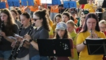 Sie feiern Musik und Kameradschaft: 650 Kinder und Jugendliche musizieren rund um die Aegeten