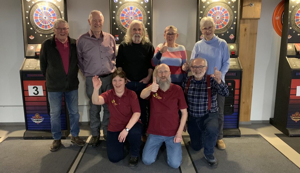 Marschgruppe bei den Falcons