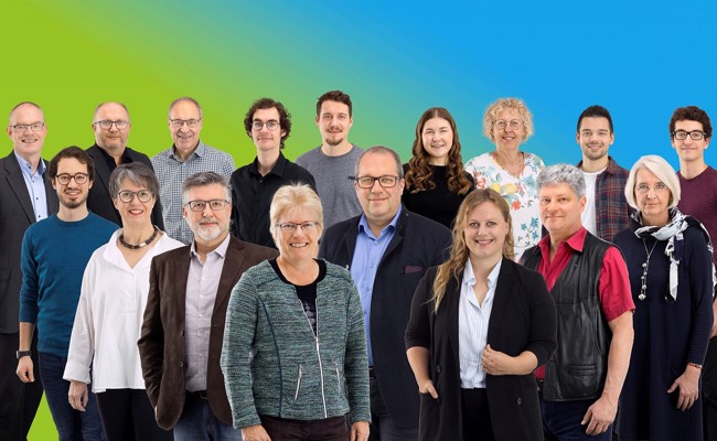 Die Kandidatinnen und Kandidaten der Rheintaler Grünliberalen für den Kantonsrat