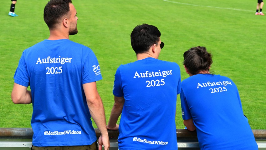Es ist sicht- und spürbar: Widnau ist jetzt in der 1. Liga. Es ist sicht- und spürbar: Widnau ist jetzt in der 1. Liga.