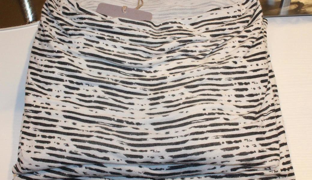 Wie dieser Pullover zeigt, sind in Punkto Muster keine Grenzen gesetzt. Aber Vorsicht, nicht zu viele Kontraste miteinander vermischen. 

