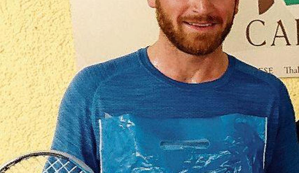 Die zukünftige Nummer eins des Squash-Clubs Ruderbach, Kai Stursberg, zeigte sein Können. 